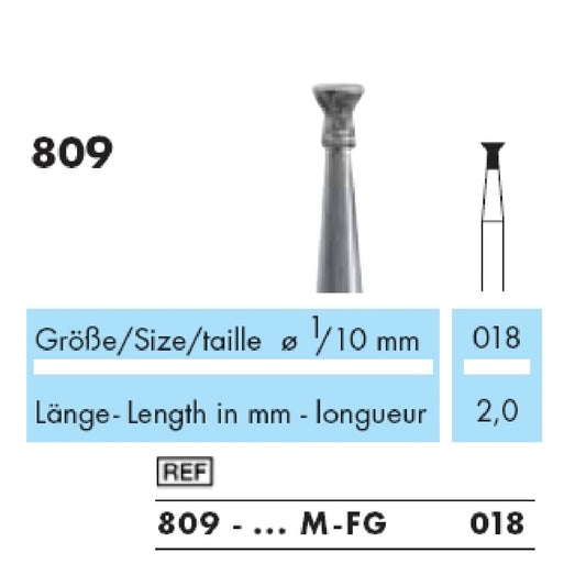 Cono rovesciato, con colletto · 809 — singola